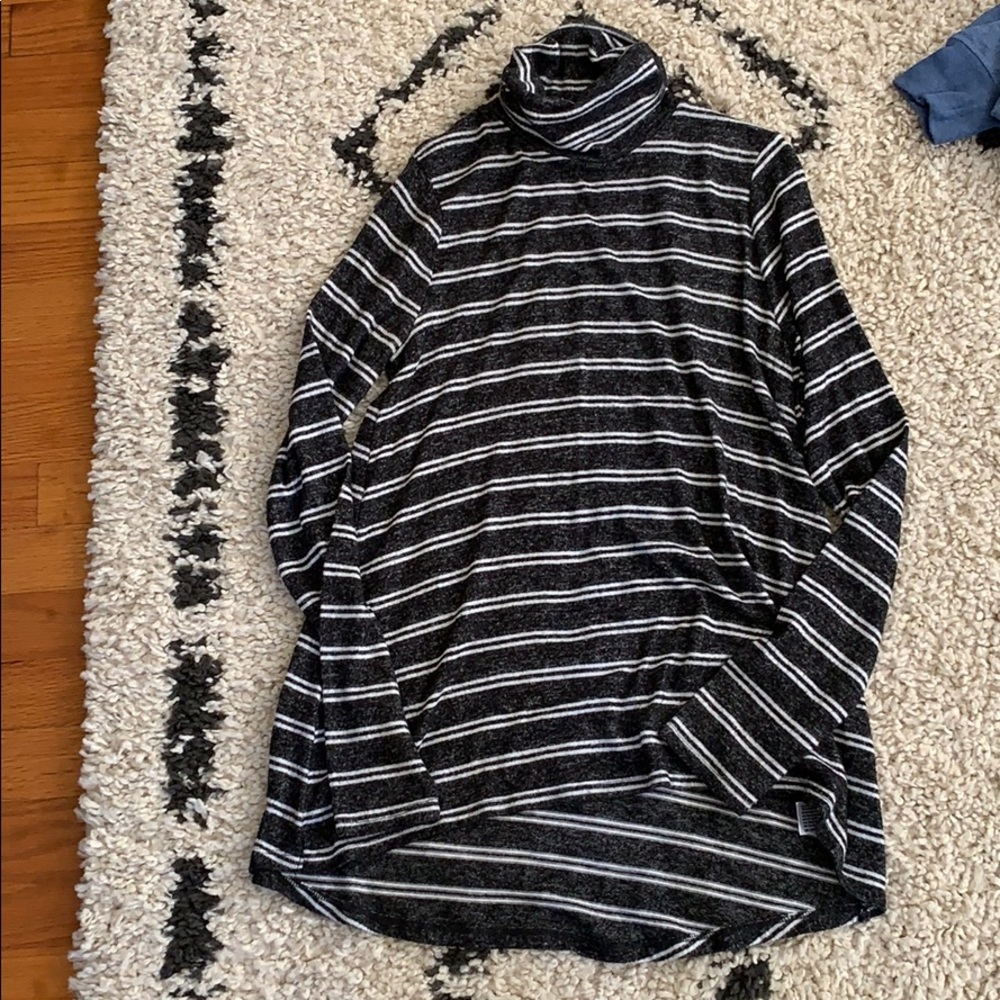 Merona Striped Turtleneck